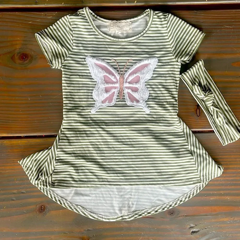 Toddler Girl two piece dress